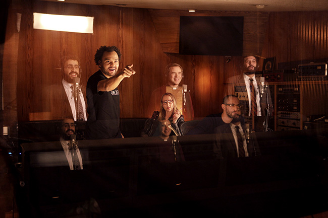 FabriceEboue_AudreyLamy_Ramzy Bedia_Guillaume De Tonquédec_Jonathan Cohen_Coexister